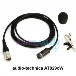 میکروفن فیلم برداری و گان|میکروفون یقه ای بیسیم فیلمسازی Audio-Technica ATW-1701/P1|58,000,000 تومان