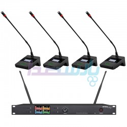 ست کنفرانس 4 کانال بیسیم...