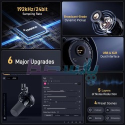 میکروفون استودیویی|میکروفون USB داینامیک MAONO PD300XS|21,700,000 تومان