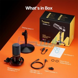 میکروفون استودیویی|میکروفون USB وایرلس MAONO PD200WT|17,100,000 تومان