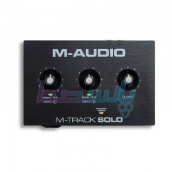 پکیج استودیویی و کارت صدا|کارت صدا M-AUDIO M-TRACK Solo II|11,200,000 تومان