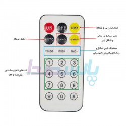 لیزر و رقص نور|رقص نور توکار هالوژنی 3IN1 مدل X6|18,500,000 تومان