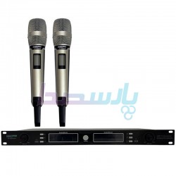 میکروفن بیسیم دستی و یقه|میکروفن بیسیم 2 کانال دستی AAP PRO M900HH|28,750,000 تومان