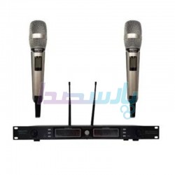 میکروفن بیسیم دستی و یقه|میکروفن بیسیم 2 کانال دستی AAP PRO M900HH|28,750,000 تومان