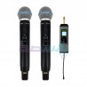 میکروفن بیسیم دستی و یقه|میکروفون بیسیم 2 کانال طرح شور SHURE SLXD2/2xBETA58|17,500,000 تومان