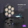 نور استیج|افکت زنبوری گرد 7 کاسه GOLDEN 7x50W|31,800,000 تومان