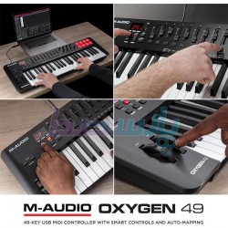 میدی کنترلر|میدی کنترلر M-Audio Oxygen 49 MKV|38,300,000 تومان