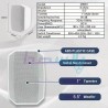 باند ستونی و دیواری|بلندگو دکوراتیو دیواری METALAX M5051 W|9,900,000 تومان