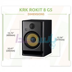 اسپیکر مانیتورینگ|اسپیکر مانیتورینگ KRK ROKIT 8 G5|171,000,000 تومان