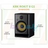 اسپیکر مانیتورینگ|اسپیکر مانیتورینگ KRK ROKIT 8 G5|171,000,000 تومان
