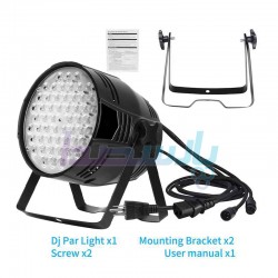 پار ال ای دی|پار ال ای دی 4 کابل PAR LED 54x3W RGB|9,870,000 تومان
