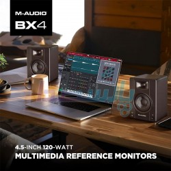 اسپیکر مانیتورینگ|اسپیکر مانیتورینگ M-AUDIO BX4|46,100,000 تومان