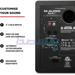 اسپیکر مانیتورینگ|اسپیکر مانیتورینگ M-AUDIO BX4 BT| تماس بگیرید