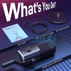 میکروفن استودیویی USB|میکروفون USB داینامیک MAONO PD100X|14,000,000 تومان