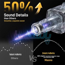 میکروفن استودیویی USB|میکروفون USB داینامیک MAONO PD100X RGB|15,500,000 تومان