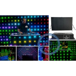 لیزر - فلاشر - افکت LED|رقص نور 2کاره گوبو METALAX  010