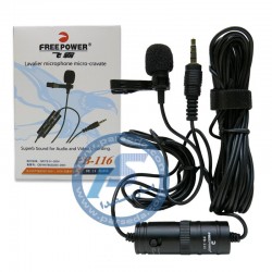 میکروفون یقه ای موبایل و دوربین FREEPOWER FB116
