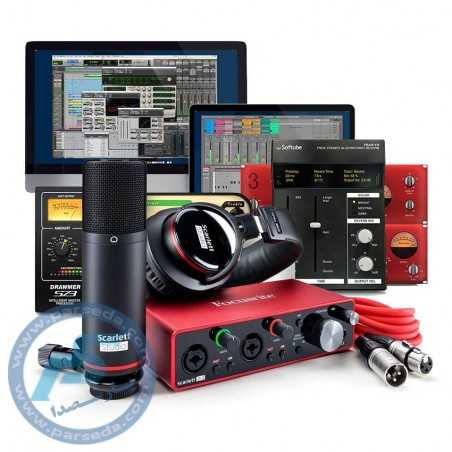 پکیج استودیوییFocusrite – Scarlett 2i2 Studio G3 ‎