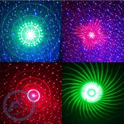 لیزر - فلاشر - افکت LED|لیزر 4 لنز کهکشانی STARRY SKY