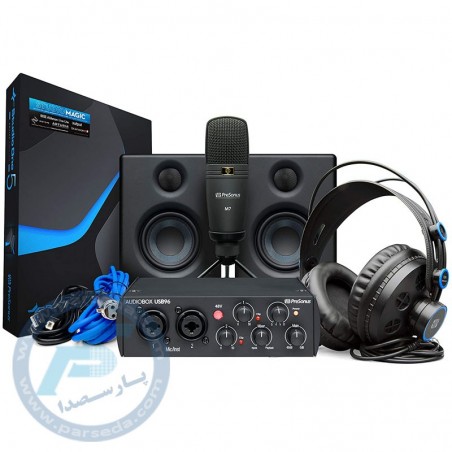 پکیج استودیویی PreSonus AudioBox 96 Ultimate 25th