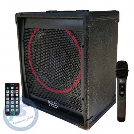اکو 12 اینچ شارژی تکنوسوند مدل PTR4 12WIR