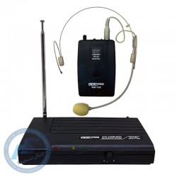 میکروفن بیسیم دستی و یقه|میکروفن بیسیم یقه ای هدمیک AAP PRO WM110B|6,900,000 تومان