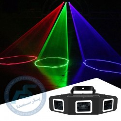 لیزر و رقص نور|لیزر خطی 3 کانال 3 رنگ RGB300| تماس بگیرید