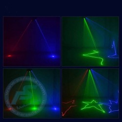 لیزر و رقص نور|لیزر خطی 3 کانال 3 رنگ RGB300| تماس بگیرید