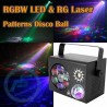 لیزر - فلاشر - افکت LED|لیزر باکس 4 کاره فلشر، مجیک بال، لیزر گوبو 4in1