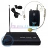 میکروفن بیسیم دستی و یقه|میکروفن بیسیم یقه ای هدمیک AAP PRO WM110B|6,900,000 تومان
