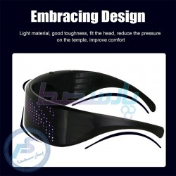 لیزر - فلاشر - افکت LED|عینک LED هوشمند Shining Glasses