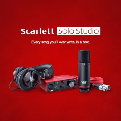 پکیج استودیویی و کارت صدا|کارت صدا Focusrite Scarlett Solo 3rd