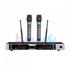میکروفن بیسیم دستی و یقه|میکروفن بیسیم دو دستی AAP PRO M700HH|23,000,000 تومان