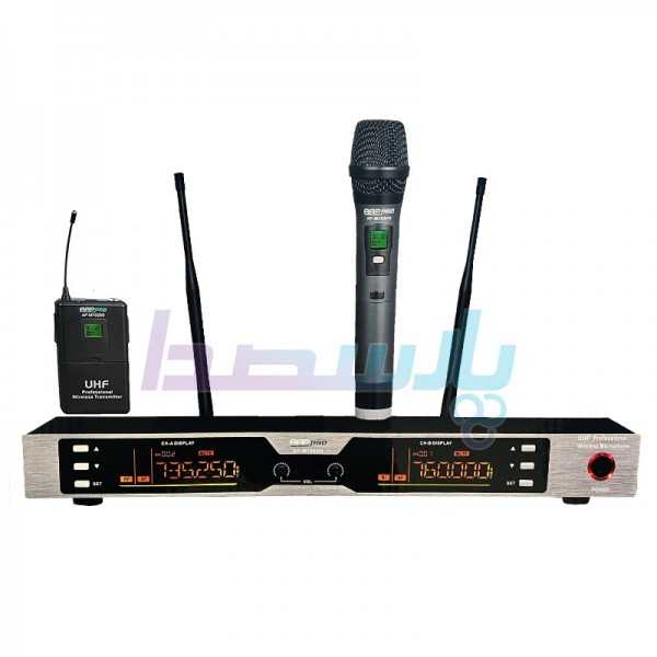 میکروفن بیسیم دستی و یقه|میکروفن بیسیم 2 کانال AAP PRO M700HB|23,000,000 تومان