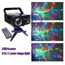 لیزر - فلاشر - افکت LED|لیزر کهکشانی 3 رنگ RGB