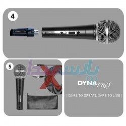 میکروفن بیسیم دستی و یقه|مبدل صوت وایرلس DYNAPRO U110|1,950,000 تومان
