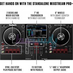 ساز دیجیتال و کنترلر|دی جی کنترلر Numark Mixstream Pro Plus|76,000,000 تومان