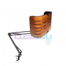پایه میکروفن و لوازم جانبی|ایزولاتور SILENT دو لایه چوب و فوم FLAT|1,750,000 تومان