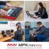 میدی کنترلر|میدی کنترلر AKAI MPK MINI PLAY MK3|14,400,000 تومان
