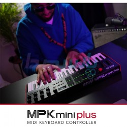 میدی کنترلر|میدی کنترلر AKAI MPK MINI PLUS|18,900,000 تومان