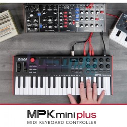 میدی کنترلر|میدی کنترلر AKAI MPK MINI PLUS|18,900,000 تومان