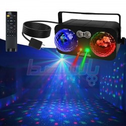 لیزر و رقص نور|رقصنور 5 کاره دوبل مجیک بال C20|5,190,000 تومان