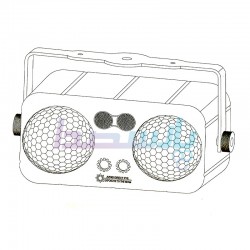 لیزر و رقص نور|رقصنور 5 کاره دوبل مجیک بال C20|5,190,000 تومان