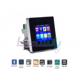 امپلی فایر دیواری|امپلیفایر دیواری 2.8 اینچ 4 کانال METALAX PA340B|11,300,000 تومان