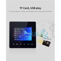 امپلی فایر دیواری|امپلیفایر دیواری 2.8 اینچ 4 کانال METALAX PA340B|11,300,000 تومان