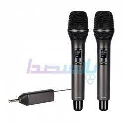 میکروفن بیسیم دستی و یقه|میکروفون بیسیم 2 دستی UNIVERSAL PH10000|8,200,000 تومان