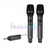 میکروفن بیسیم دستی و یقه|میکروفون بیسیم 2 دستی UNIVERSAL PH10000|8,200,000 تومان
