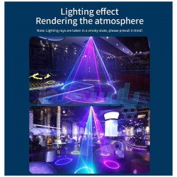 لیزر و رقص نور|لیزر خطی فول کالر ریموت دار RGB500|8,910,000 تومان