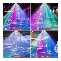 لیزر و رقص نور|لیزر خطی فول کالر ریموت دار RGB500|8,910,000 تومان