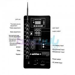 باند قابل حمل - اکو همراه|اسپیکر شارژی 10 اینچ MTS EV10A|18,900,000 تومان
